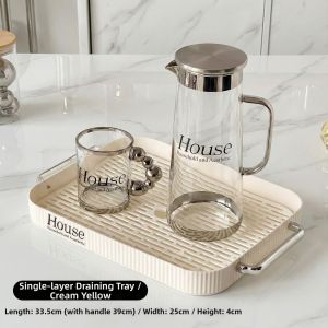 NIFENG | Luxurious Glass Cup Drying Tray for Home Use