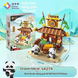 Kalos Blocks | Khối Xây DIY Trí Tuệ Gấu Trúc