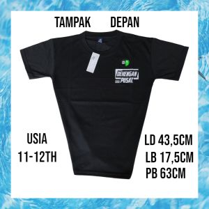 Kaos Anak Dekengane pusat Wis Teko Hitam