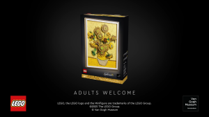 LEGO ART 31215 Đồ Chơi Lắp Ráp Tranh Hoa Hướng Dương Của Vincent Van Gogh (2615 chi tiết)