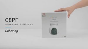 EZVIZ CCTV C8PF Wireless Outdoor 2MP Dual Lens 8x Non Blurry Zoom Wi-Fi Pantilt IP Two Way Talk