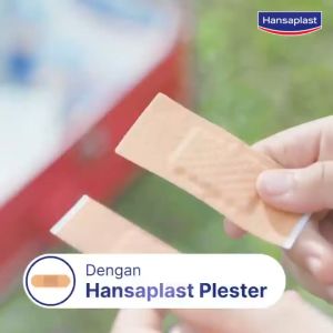 [PAKET HEMAT] HANSAPLAST Kain Elastis Jumbo | Standar | Fun Animal - Plester Lentur & Merekat Kuat