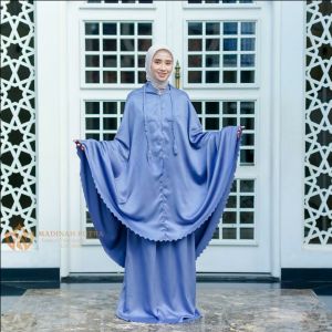 Mukena Dewasa 2 in 1 Laser Cut Mewah