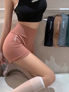 กางเกงออกกำลังกาย กางเกงกันโป๊ เอวสูง กางเกงโยคะออกกำลังกาย กระชับก้น กางเกงขาสั้น