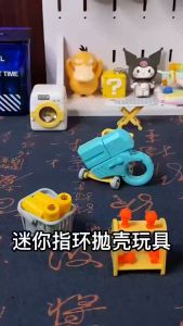 Mainan Pistol Plastik Anak: Dekompresi Jari & Gantungan Tas