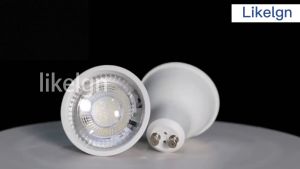 Likelgn LED COB Spotlight MR16 GU10 GU5.3 6W 3 Color Temperature 38 Degree Aliminum High Quality Brightness Tricolor Light Bulb