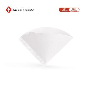 AG ESPRESSO | V60 Filter Paper Drip Coffee Universal Import Wood Pulp Bleached