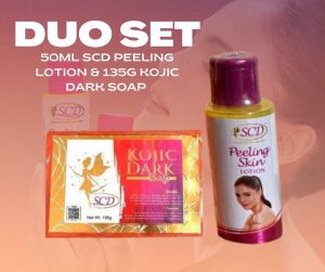 Peeling Lotion SCD & Kojic Dark Soap: A Comprehensive Guide