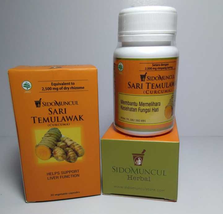 Temulawak Sido Muncul Isi 30 Capsule Vegetables Lazada Indonesia 5779