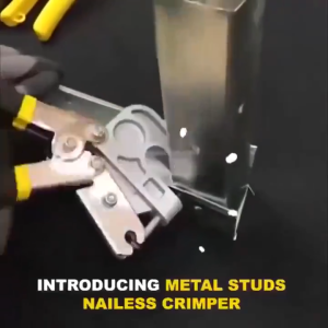 Chasy          คีมย้ำโครงซีลาย 11นิ้ว คีมเจาะพับ โครงเหล็กและผนังเบา มาตรฐาน100%