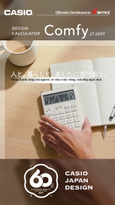[Voucher đơn từ 279K] [SIÊU PHẨM MỚI VỀ] Máy Tính CASIO Chính Hãng JT-200T – 12 Số Dành Cho Kế Toán Văn Phòng Thân Thiện Môi Trường