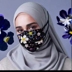 Elegant Floral 3-Ply Disposable Face Masks for Women - Spring Summer Floral Designs Comfort Fit 10pcs