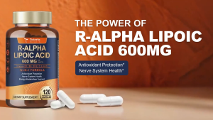 Totaria R-Alpha Lipoic Acid 1000mg with Benfotiamine - Max Strength Nerve Support for Neuropathy Relief - Stops Numbness & Tingling in Hands & Feet - Advanced Nerve Health & Repair