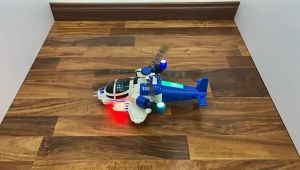 Máy bay trực thăng đồ chơi xoay 360 độ tại chỗ có đèn và nhạc dành cho bé từ 2 tuổi ( tặng kèm pin ) - Đồ chơi MiniKids