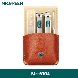 Mr.Green | MR.GREEN Portable Manicure Set Nail Clippers Travel Tools Kit Stainless Steel Gift Box For Friends Or Family
