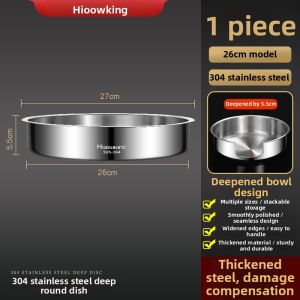 Heqing | Food-grade Heavy-duty Deep Plates