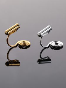 Multi-Purpose Ear Cuff Converter Spiral Mosquito Coil DIY Earring Post No Piercing Threaded Ear Studs Earring Backs Ear Plugs