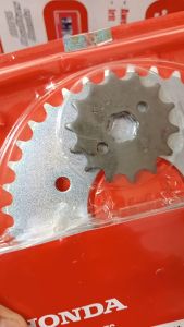 Gir set paket rantai roda drive chain kit T-14 T-97 420-104 Blade 110 K07A (2011 - 2014) Revo 110 New (2010 - 2014) original honda 06401KWW900