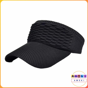 Amoki Women Summer Outdoor Beach Sunscreen Knitted Sun Hat