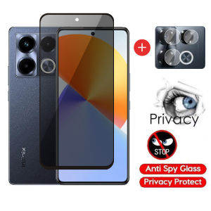 4in1 Private Tempered Glass For Honor X9d 5G HonorX9d X9 d 2025 Full Cover Screen Camera Lens Protector Anti Peek Privacy Film Protective Anti Scratch