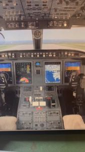 20CM aircraft model alloy solid simulation model of Boeing 737 Airbus 380 ornaments SIA