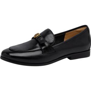Easy-On Leather Loafer Single Shoes