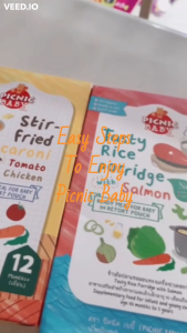 Picnic Baby Food Pouch (Ready-to-Eat Meal) 6m+ / 10m+ / 12m+ HALAL