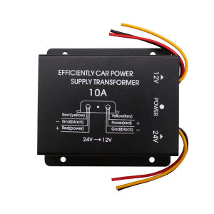 Bộ Chuyển Đổi Nguồn Ô Tô 24V Sang 12V 10A~30A Mô-đun Giảm Áp Bộ Chuyển Đổi Cho Âm Thanh Xe Hơi Màn Hình Xe Tải Xe Buýt Bộ Chuyển Đổi DC/DC Hiệu Quả
