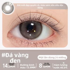 CHALETONE | Ống Kính Kontakt Đường Kính Nhỏ Dưỡng Ẩm Thiên Nhiên Hạn Sử Dụng 12 Ngày