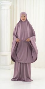 MUKENA BALI TASIK - MUKENA POLOS DEWASA JERSEY PREMIUM