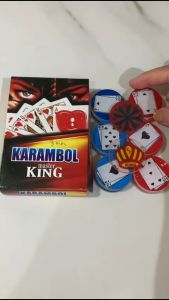 {\n    \"article\": \" Biji Karambol Tebal 3 mm Motif Kartu Remi Master King / Random | koin krambol satu lapis original | 1 set buah kerambol 3mm | coin bola carambol | anak carrom games