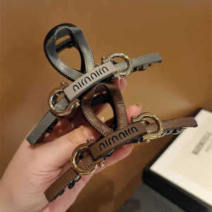 Large Size Hair Grips Letter Mark Elegant Hair Accessories for Bun Hairstyling Hair on Back of Head Fashionable Hair Clips