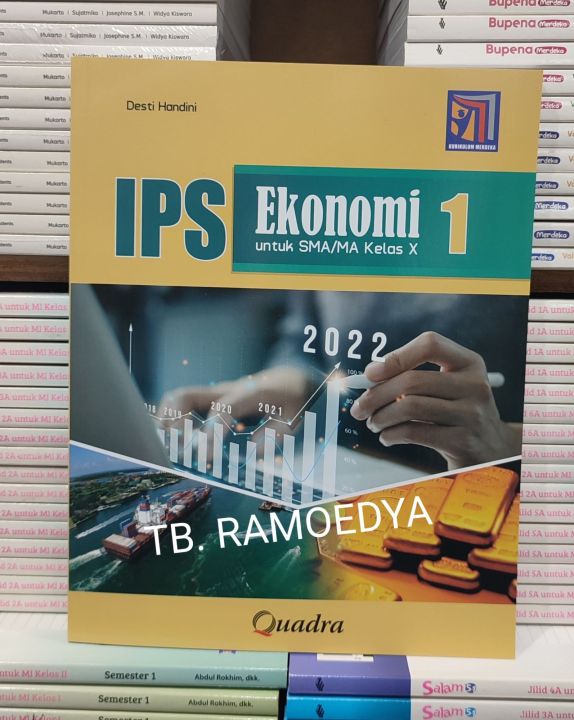 Buku IPS Ekonomi SMA/MA Kelas X Kurikulum Merdeka Quadra | Lazada Indonesia