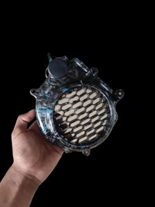 Forged biru tutup kipas beat 2020 scoopy 2021 genio