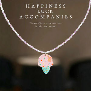 WAMEN | Summer Sweet Ice Cream Charm Necklace