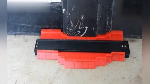 Thước sao chép hình đa năng kích thước 12cm 25cm dễ dàng sao chép đường viền hình dạng các đồ vật-NIEVE