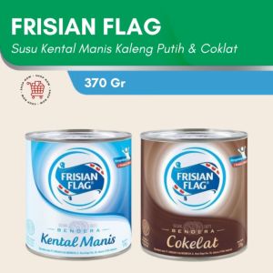 FRISIAN FLAG SUSU KENTAL MANIS (6 SACHET) Indomilk Enaak\nFRISIAN FLAG Kental Manis Kaleng 370gr | Susu Kaleng