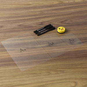 Yifei Transparent Scratch Paper Erasable Transparent Whiteboard Draft Handy Gadget Writing Film Writing Board Could Be Repeated White Tracing Paper