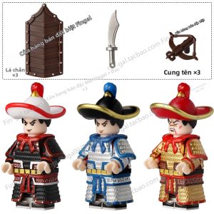 Đồ Chơi Xây Dựng Chiến Binh Quân Sự Trung Quốc Cổ Đại