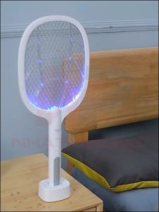 Vợt muỗi tự động kiêm đèn bắt muỗi WEIDASI WD-959 sạc tích điện vợt bắt muỗi thông minh cao cấp để bàn