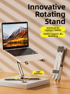 caibeike | Adjustable Anti-Neck Pain Laptop Cooling Base 16 inch