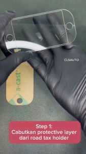 Roadtax Holder Small for Car Wira Waja Saga X50 X70 R3 Motorsport Pemegang Rotax Kereta Cover Casing Road Tax Pelekat Automotive Accessories