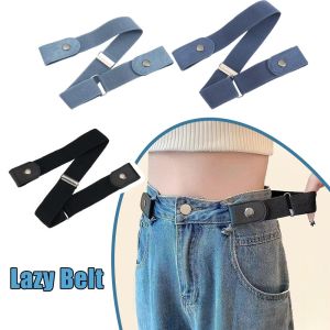 Elastic Waist Tightening Belt Womens Pants Lazy Belt Invisible Jeans Belt Magic Gadget Waist Size Adjustment From Large to Small