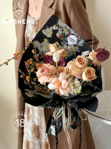 Papercraft DIY Handmade Texture Paper Fresh Flower Bouquet Packaging Material Floral Art Gift Wrapping Paper Cotton Paper