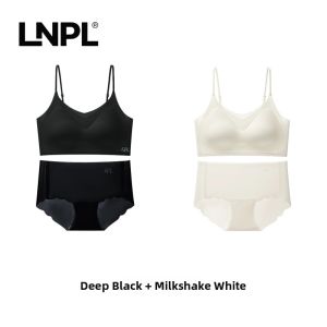 Slim Invisible Gathered Bra Set