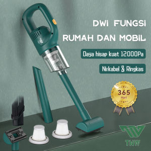 TNW Vacum Cleaner Mobil Penyedot Debu Mini Portable Wireless Vacum Cordless Penghisap Debu Dapat Dicas USB
