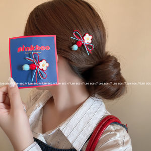 Sweet Flower Butterfly Knot Hair Clips Bangs Clips Little Girl Hair Accessories Styling Hairpins Fashionable Hair Decorations