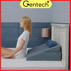 🔥LOCAL STOCK🔥 Premium Quality Bed Wedge Pillow Prevent Acid Reflux Rise Support Pad and Help Sleep Pillow with Removable Cover