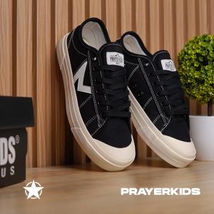 Prayerkids Kecot 2 Ox Black White Sepatu Sneakers Pria & Wanita