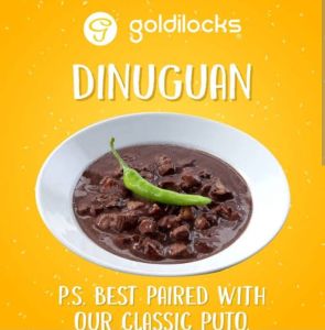 Dinuguan PinoyDeli GOLDILOCKS